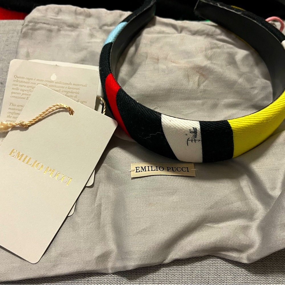 Emilio pucci headband